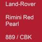 Preview: Land-Rover, Rimini Red Pearl, 889 / CBK.